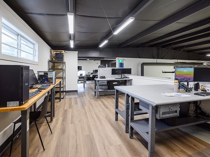 Kamloops Computer Centre work area