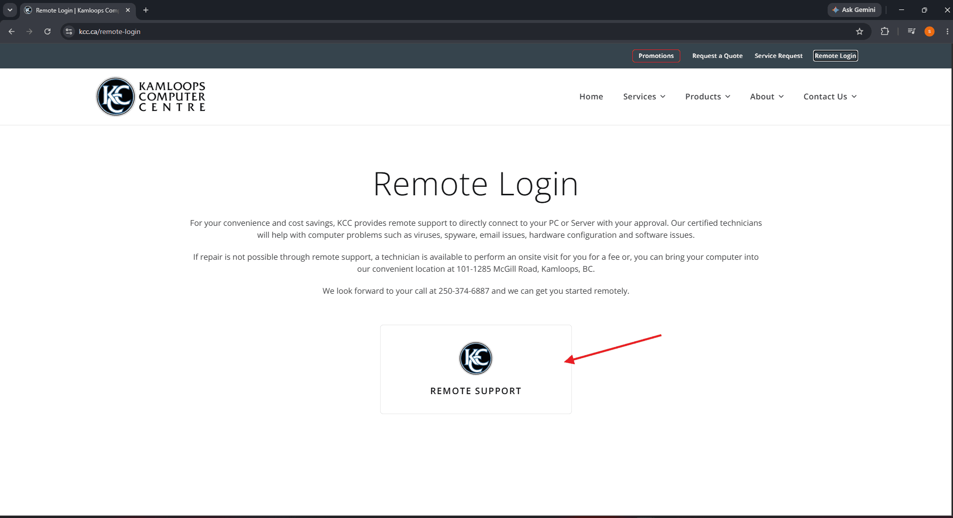 Google Chrome, step 2: Start the download